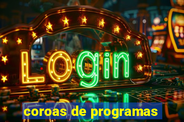 coroas de programas